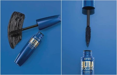 Туш водостійка для вій «УльтраОб'єм» ULTRA VOLUME Avon 10мл