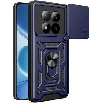 Протиударний броньований чохол із захистом камери для Xiaomi Redmi Note 15 Armor Case Keysion blue