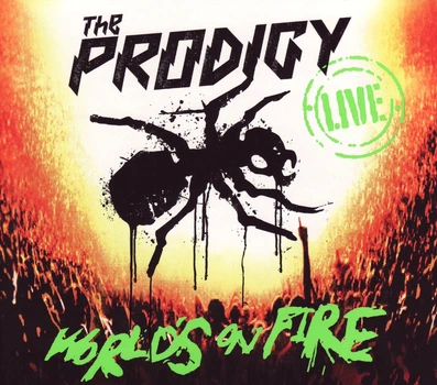 Музичний CD диск The Prodigy – Live - World's On Fire CD+DVD (Фірмовий)