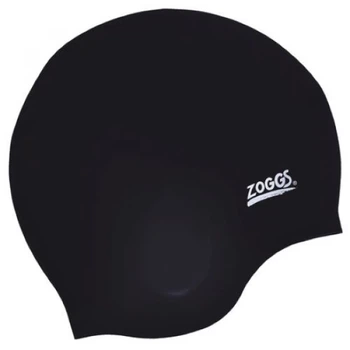 Шапка для плавания Zoggs Ultra-fit Silicone Cap Черный (1000-300767.BK)