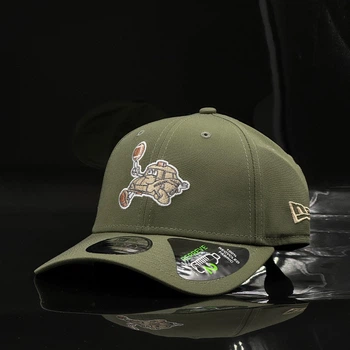 Кепка хаки New Era Football Taxi 9FORTY 60503439
