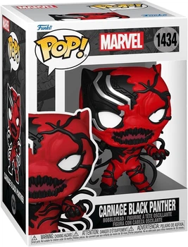 Фігурка Фанко Карнаж Чорна Пантера №1434 Marvel Venom Carnage Black Panther Funko 82643