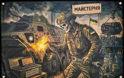 Баннер Мастерская 900х600 мм