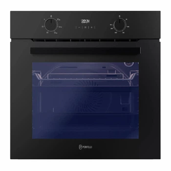Духовой шкаф Perfelli MIRA 6D6M NERO, черная встроенная электрическая духовка на кухню