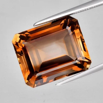 Медовый топаз 12.74 Ct. 14.5 х 12 mm (18602)