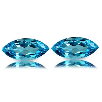 Топаз пара 7.48 ct 15.20 x 7.30 x 5.00 mm (18678)