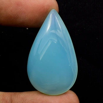 Натуральный халцедон 33 Ct 34 X 20 X 6mm (333420)
