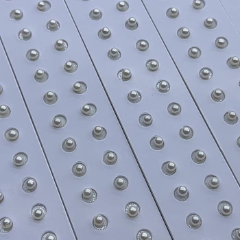 Жемчуг 4 - 4.5 mm пара просверлена до половини (30107)
