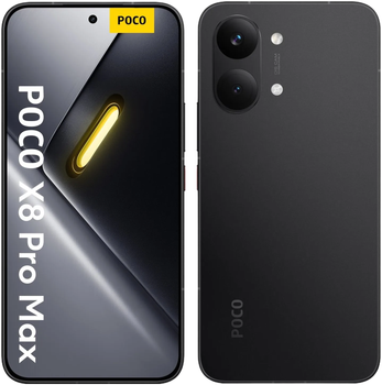 Smartfon Poco X8 Pro Max 12/512GB Black (6932554496944)