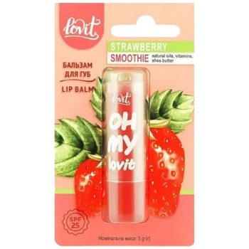 Бальзам для губ Lovit SPF25 Фруктовый в ассортименте 5 г - 552633