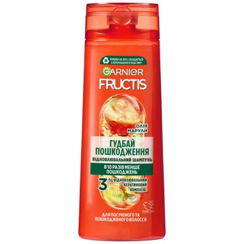 Шампунь для волосся GARNIER Fructis Гудбай посічені кінчики 400 мл - 619670