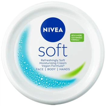 Крем для лица, рук, тела NIVEA Soft "Интенсивное увлажнение", 200 мл - 647008