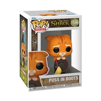 Игровая фигурка Funko POP Шрек Кот в сапогах виниловая Рыжая