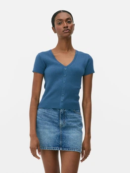 Топ Primark синій NOKVF988 L