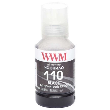 Чернила WWM EPSON M1100/M1120 140г Black Pigmented