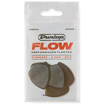 Медиаторы Dunlop 549P2.0 Flow Standard Grip Picks 2.0 mm (6 шт.)