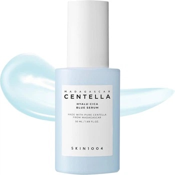 Гіалуронова сироватка SKIN1004 Madagascar Centella Hyalu-Cica Blue Serum зволожуюча з центелою 50 мл