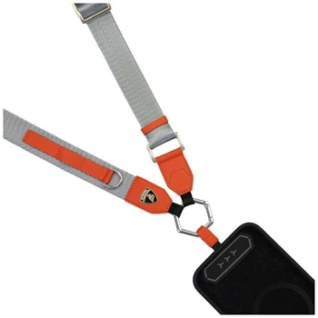 Универсальный ремешок Lamborghini D1 Crossbody Webbing Strap Orange (LB-CBLWSGL-TE/D1-OE)