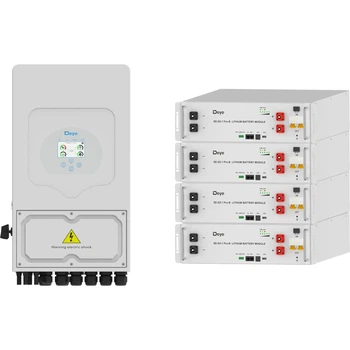 Система хранения энергии Deye SUN-5K-SG05 5kW + 4 АКБ SE-G5.1 Pro-B 20.4kWh (51.2V/100Ah/5120Wh) [159261]