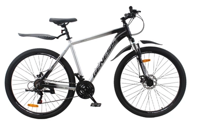 Велосипед Crossbike Genesis 29" 21" Чорний-Сірий