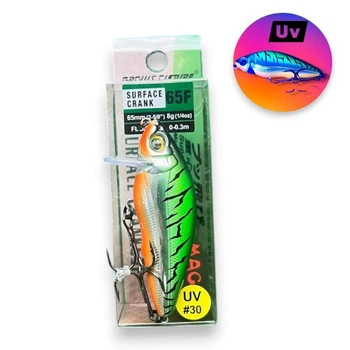 Воблер Кранк Hardcore Surface Crank 65F (65мм\8грамм) – на окуня, жереха, щуку (0-0.3м)(Grows Culture)(8456-7)