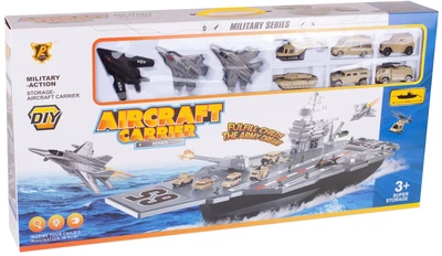 Zestaw do zabawy MalPlay Statek wojskowy Lotniskowiec 109465 (5901924228639)