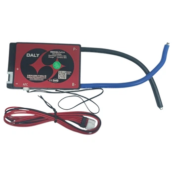 BMS плата DaLy LiFePO4 12V 4S 60A балансування + контроль температури