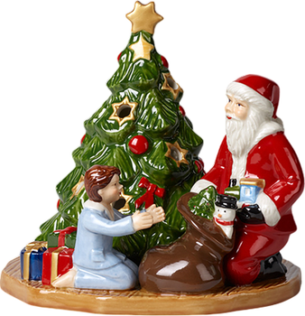 Підсвічник Villeroy & Boch Christmas Toy's Дарування подарунків 14.5 x 14 x 13.5 см (4003686367173)