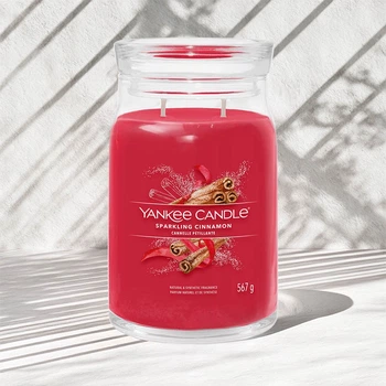 Ароматична свічка Sparkling Cinnamon Large Jar Yankee Candle (1629975E)