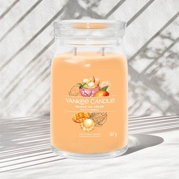 Ароматическая свеча Mango Ice Cream Large Yankee Candle