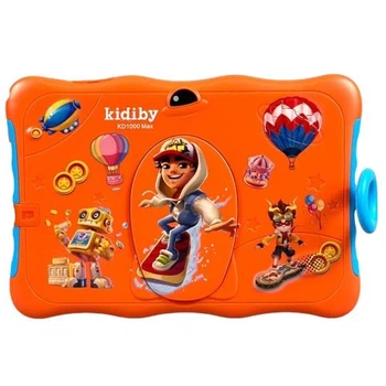 Дитячий планшет Kids Study Max Surfers Tab 7" Android14 4000mAh 8/256Gb BT Wi-Fi + чохол-підставка помаранчевий