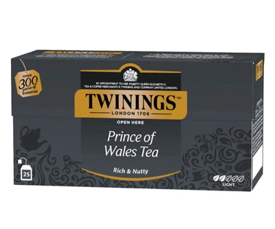 Чай Twinings чорний Принц Уельський 25 пакетиків