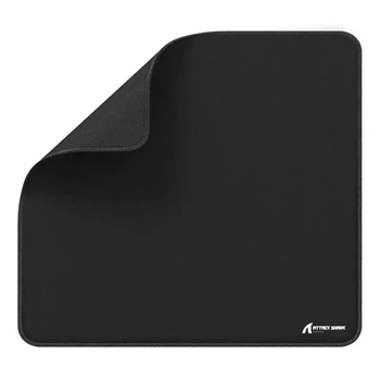 Игровой коврик ATTACK SHARK CM02 eSport Black 450×400×4 мм, водостойкий, микрошов, текстурированная поверхность