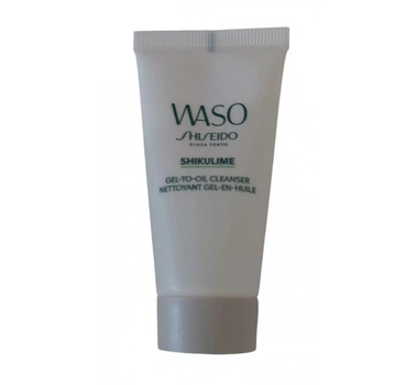Увлажняющий гель-масло для снятия макияжа Shiseido Waso Shikulime 30 мл