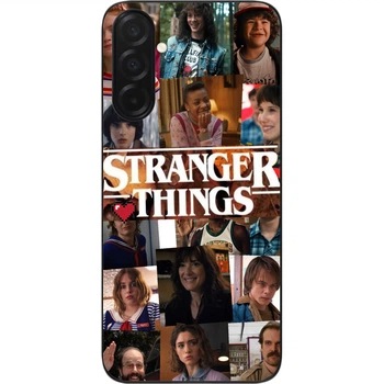 Силіконовий чохол SMTT для Samsung Galaxy A37 із принтом Stranger Things Герої