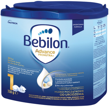Дитяча суміш Bebilon 1 Advance Pronutra для немовлят від народження 350 г (5900852011344)
