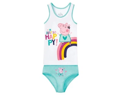 Майка и трусики набор (2 предмета) для девочки 122/128 см Peppa Pig Пеппа