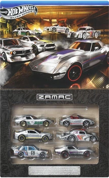 Тематический набор машинок Hot Wheels Zamac 6 шт (JLB26) (194735359868)