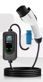 Зарядна станція для електромобіля Smart Charging gun 7кВт, 32А, Type 2, кабель 10м (COPY)