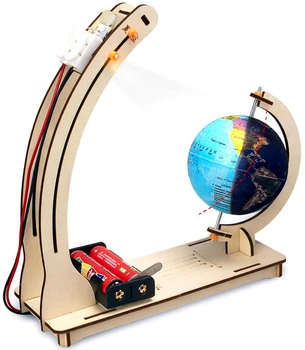 Глобус детский День и ночь с подсветкой – учебный набор DIY STEM