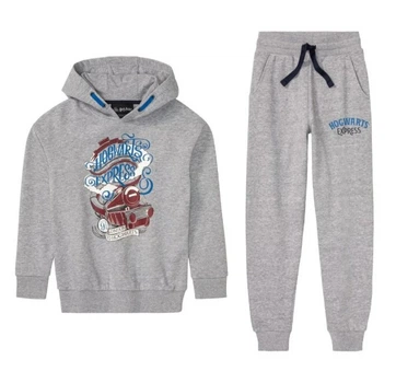 Костюм для мальчика Harry Potter 134/140, тощие и джогеры с начесом, теплый детский комплект