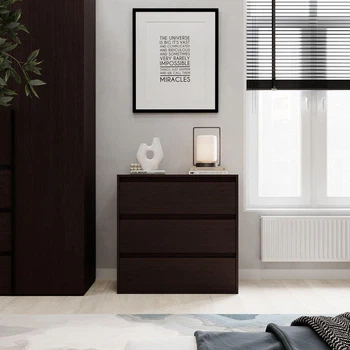 Комод Art in Head 3 Light Венге 80х42х79 см