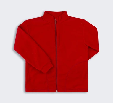 Підліткова флісова толстовка Бембі КФ226-L00 140 см Червона (07226702145.L00)
