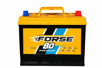 Автомобильный аккумулятор Forse ASIA 80Аh 780A плюс справа (-/+)