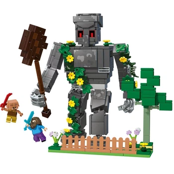 Конструктор Лесной Робот майнкрафт (Minecraft) 548 деталей для детей (арт 15651)