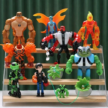 Большие Фигурки Бен Тен (Ben10) - 8 персонажей для детей (арт 15547)