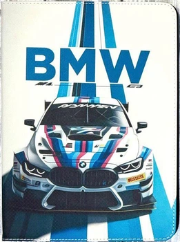 Чехол Slim Case для iPad 10 generation 10.9" (2022) / iPad 11 generation A16 11" (2025) BMW БМВ белая