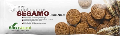 Ciastko Soria Natural Integral Sesame 165 g (8422947060107)