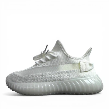 Мужские кроссовки летние сеткой Yeezy Boost 45 White