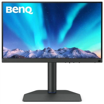TFT 27" BenQ SW272Q, 2K IPS, 2хHDMI, DP, USB-C, HAS, USB-hub, MCR, Pivot, сірий